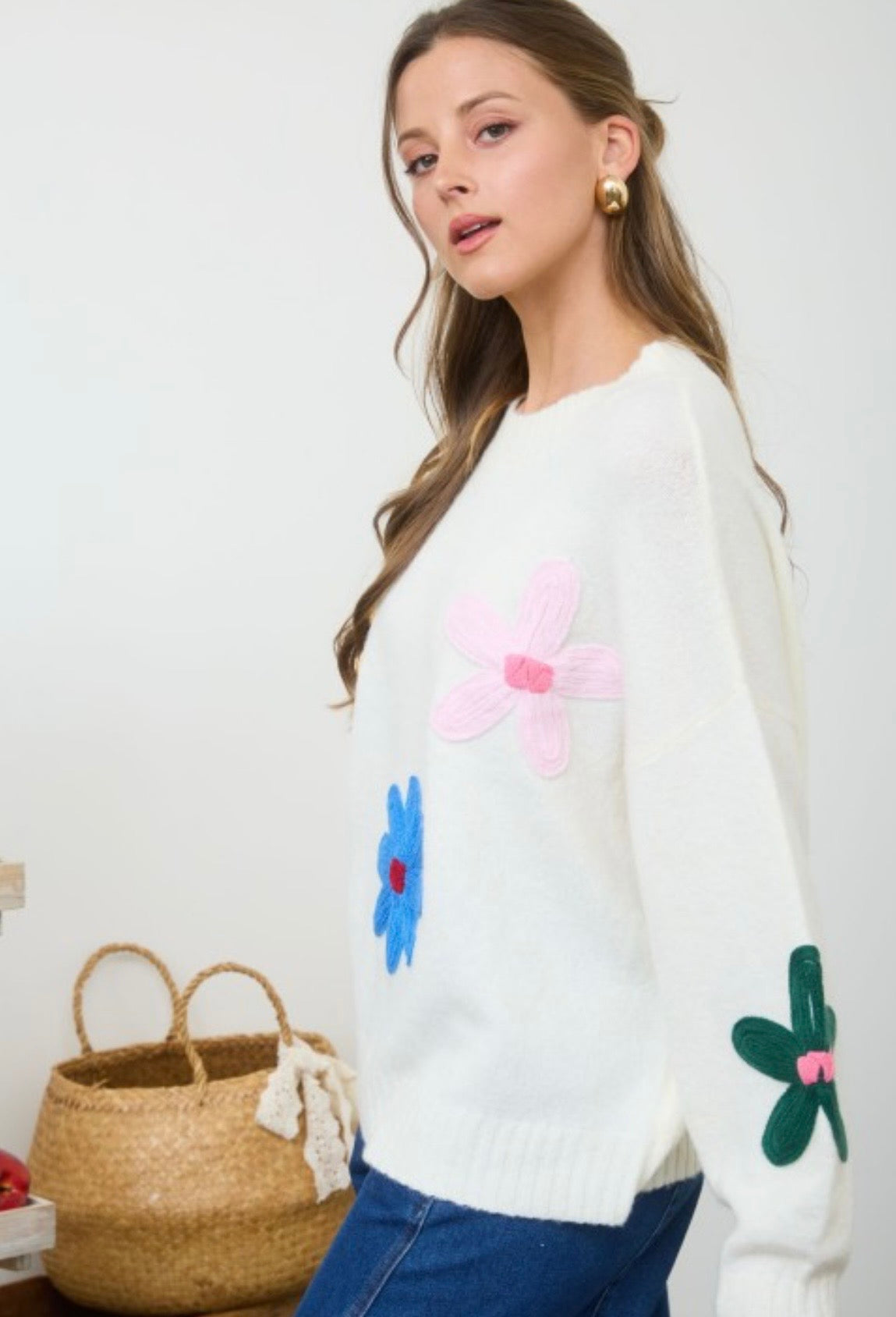 Sweater spring colorful