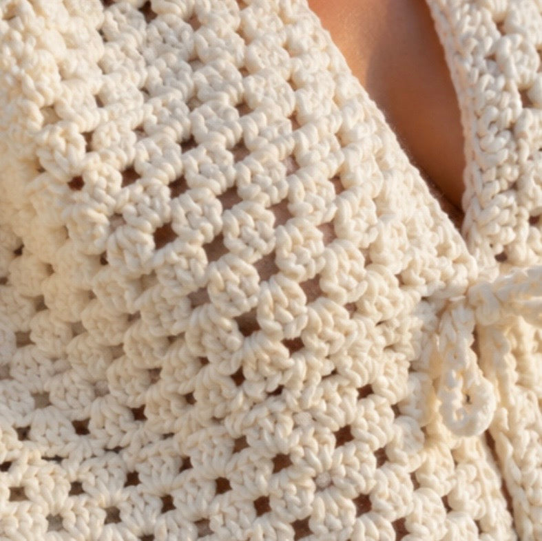 Suéter Origen Crochet o N°1 Antoinette
