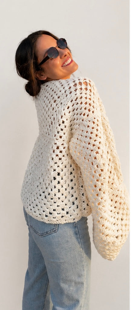 Suéter Origen Crochet o N°1 Antoinette