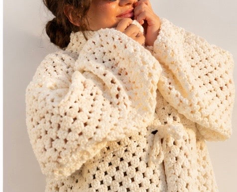 Suéter Origen Crochet o N°1 Antoinette