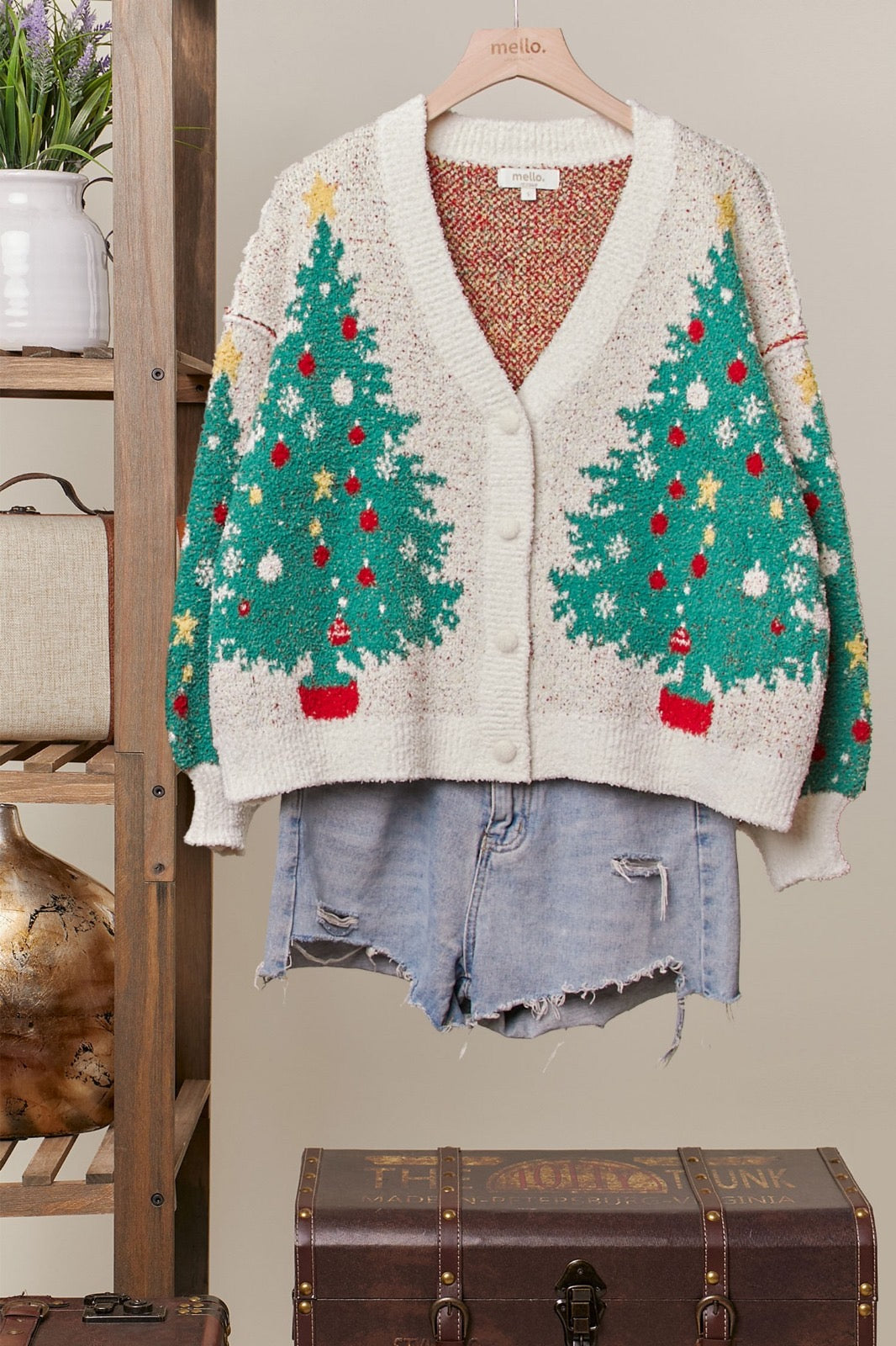 CHRISTMAS PINE SWEATER