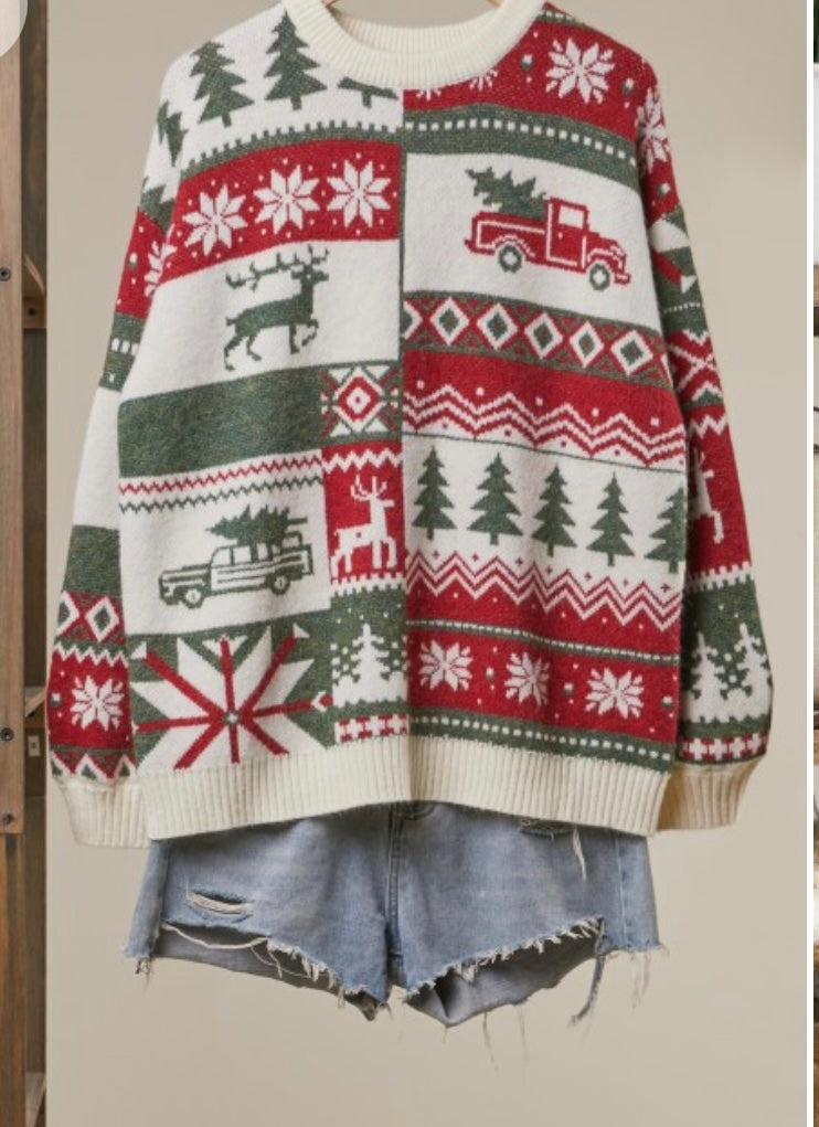 Cozy Grandma sweater