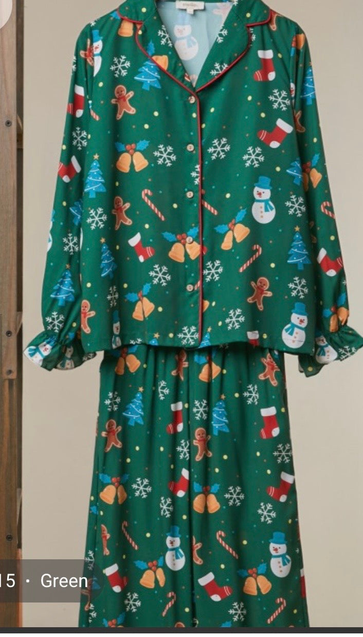 The Christmas Pajama Set